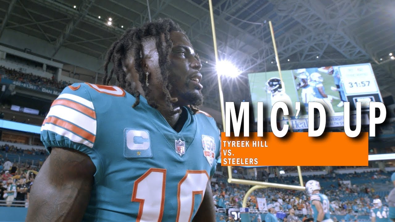 MIC'D UP VS. THE STEELERS | Tyreek Hill