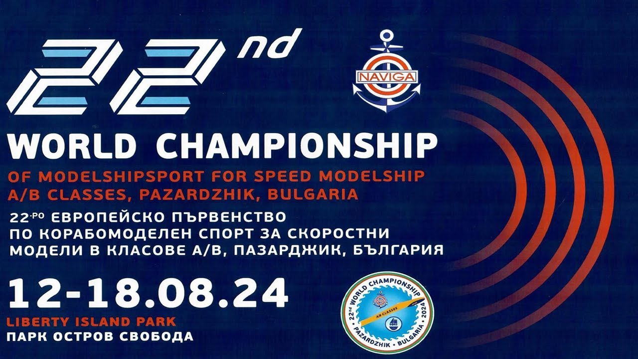 22nd World Championships for Speed modelship Classes A/B