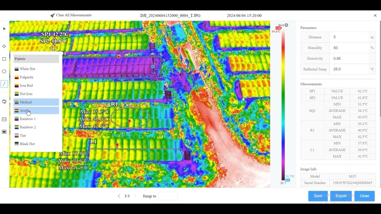 DJI Thermal Analysis Tool 3