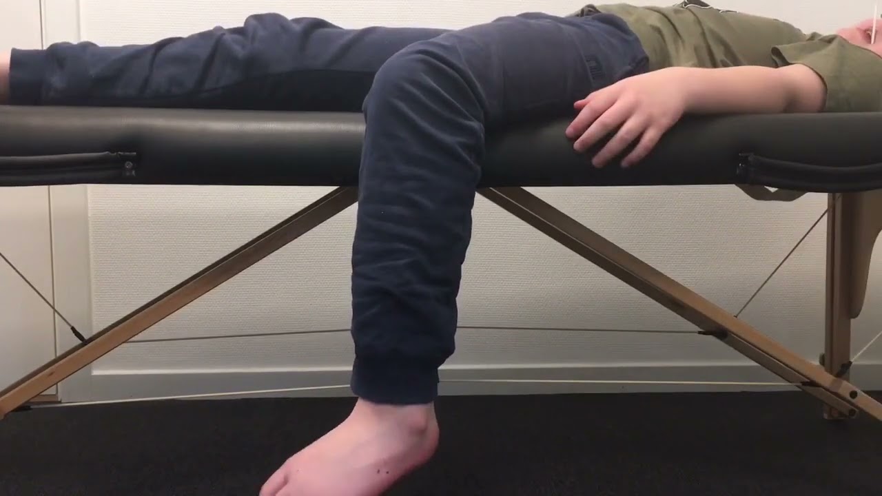 Udstrækning af psoas muskel