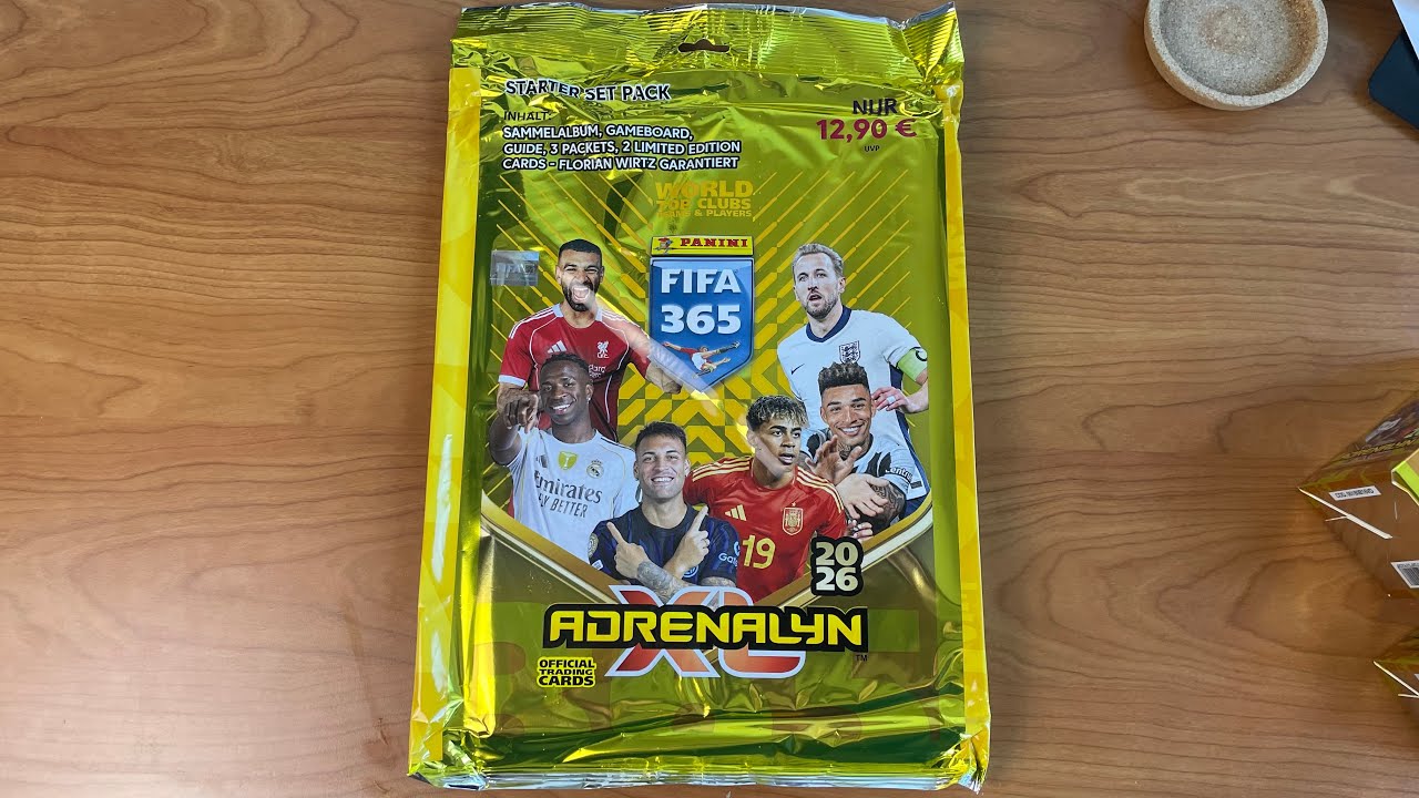 MEGA STARTER PACK (2 Limited Edition Karten) | 2026 Panini FIFA 365 Adrenalyn XL