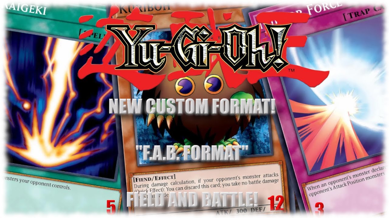 NEW YUGIOH FORMAT DISCUSSION! 