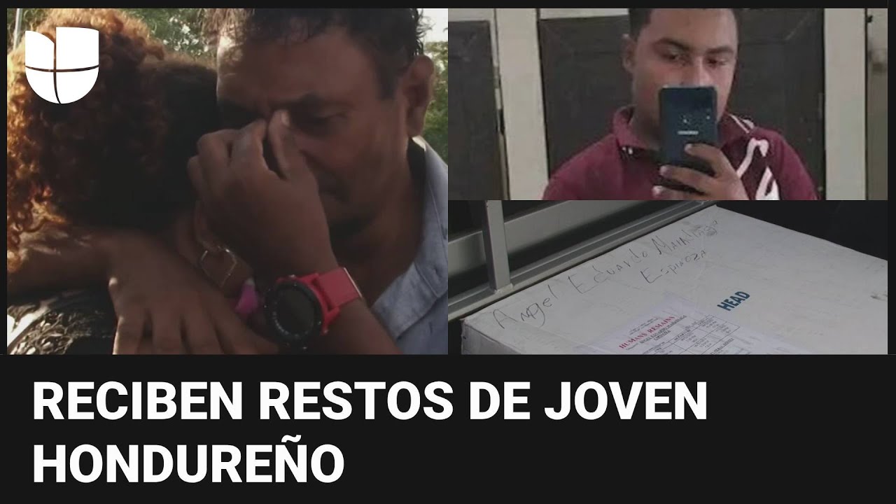 Madre del joven hondureño muerto en albergue de Florida recibe los restos de su hijo