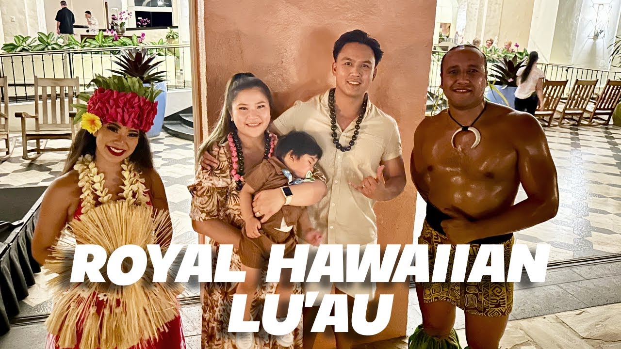 ROYAL HAWAIIAN LU'AU EXPERIENCE | Cristina & Daniel VLOGS