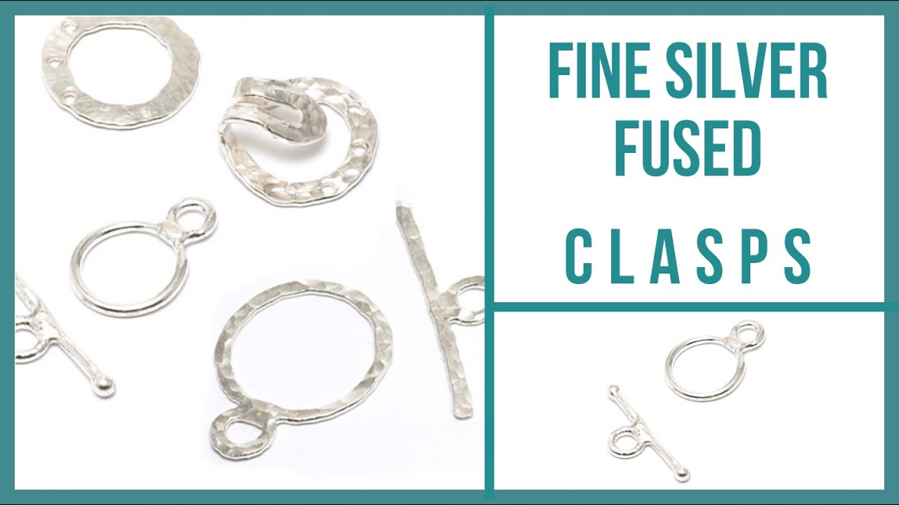 Fine Silver Fused Clasps Tutorial - Beaducation.com