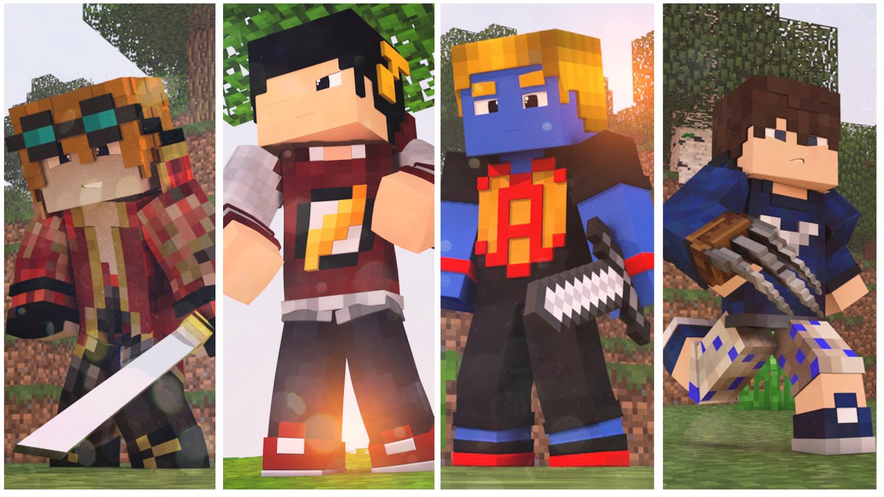 Minecraft Mods: TODAS AS VISÕES JUNTAS - SURVIVAL LUCKY ‹ AM3NlC ›