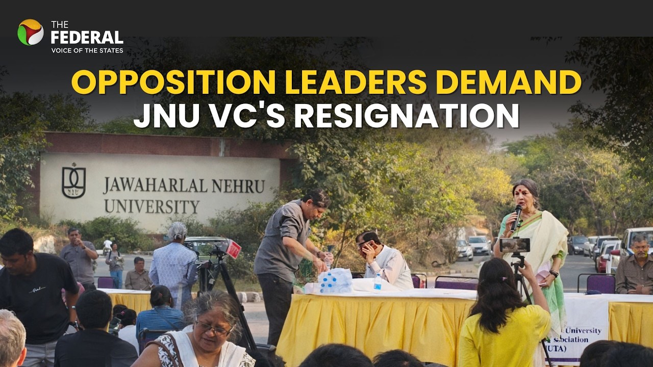JNU Row Escalates, Opposition Targets VC, Centre | The Federal