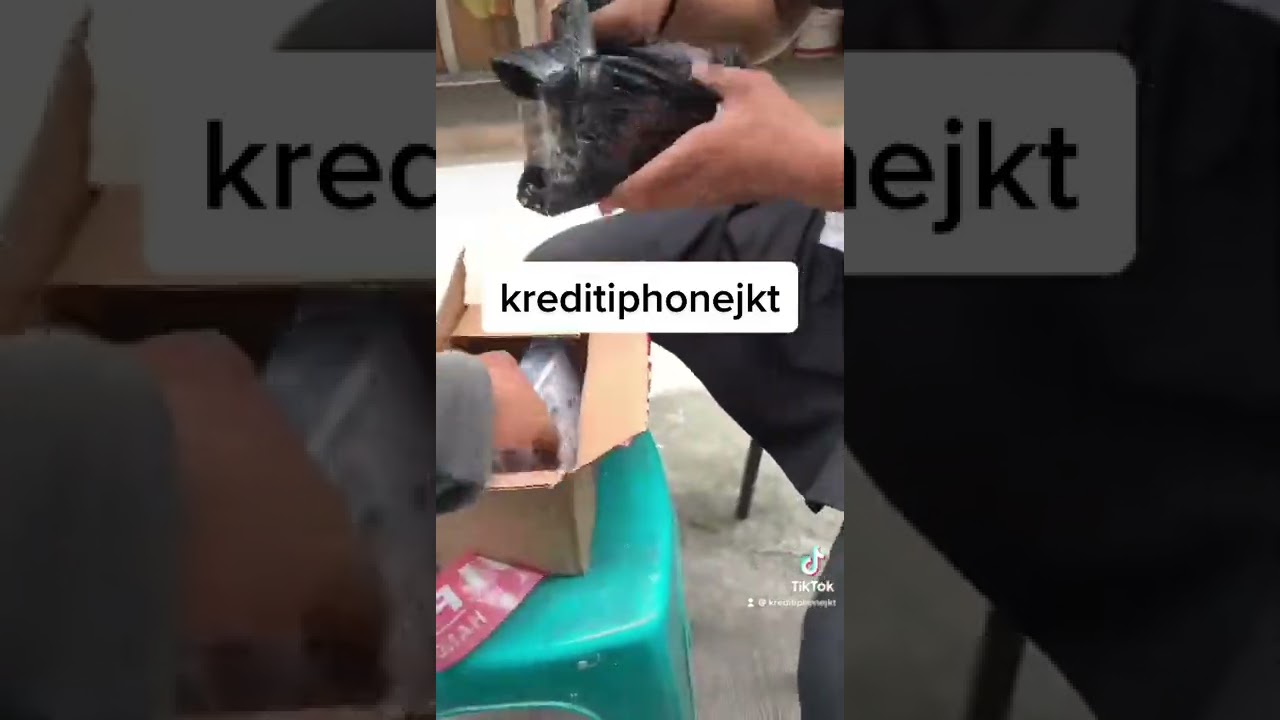 unboxing iphone di shopee