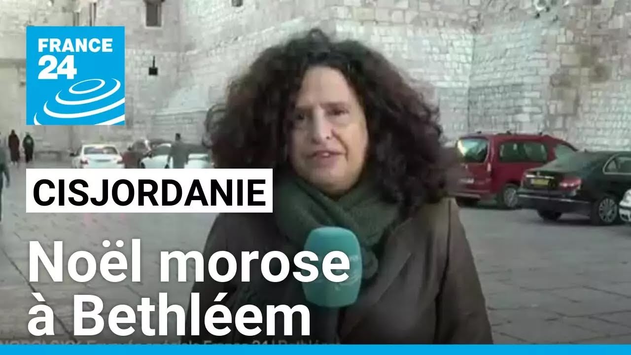 Noël morose à Bethléem, qui limite sa joie en raison de la guerre • FRANCE 24