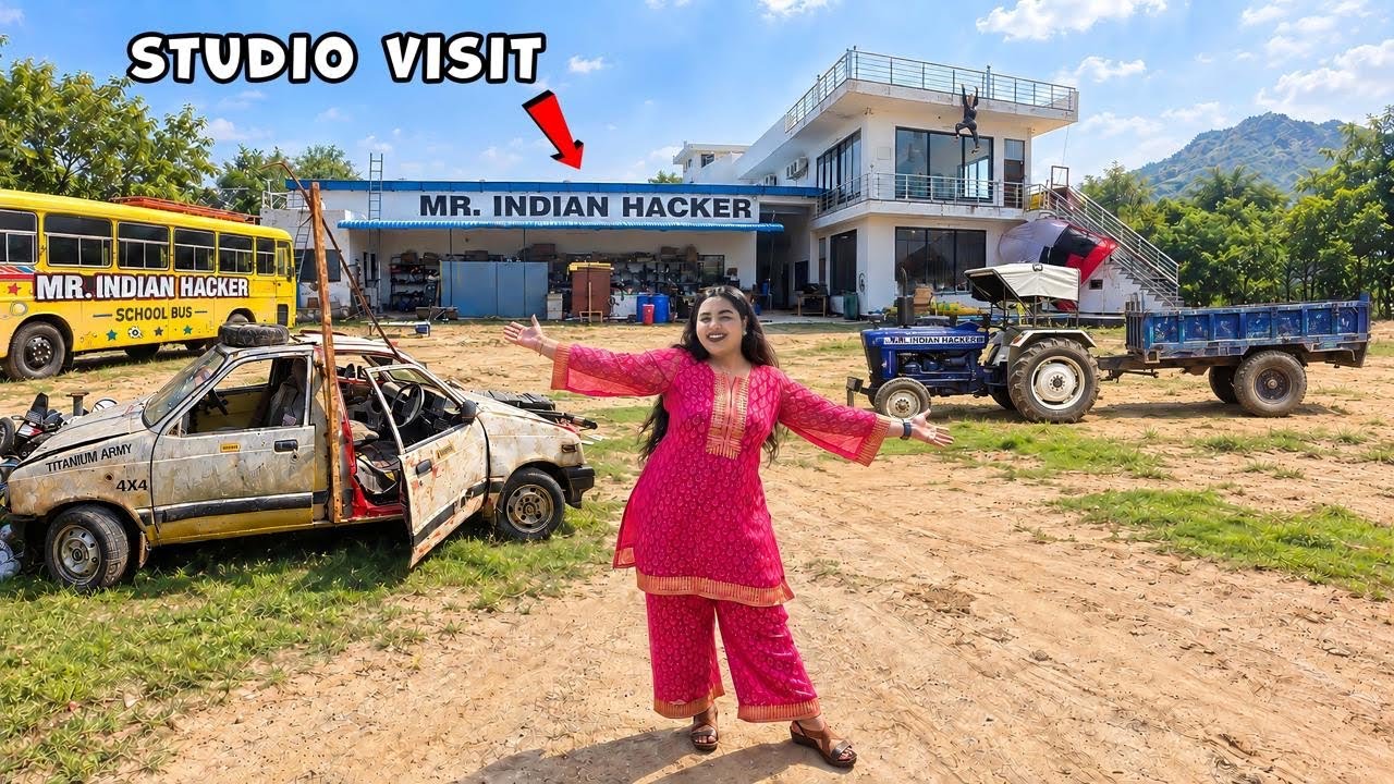 Mr. Indian Hacker Studio Tour&hellip;😍 | 100% Real