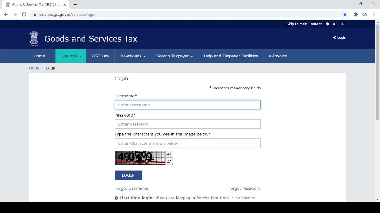 GST Website Login Automatically with Help of Excel and VBA Simple Coding. GST Latest Updates.