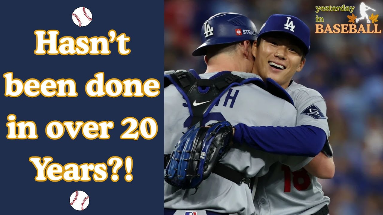 Yamamoto's GEM & Game 3 Preview! - Yesterday in Baseball Podcast (10/27)