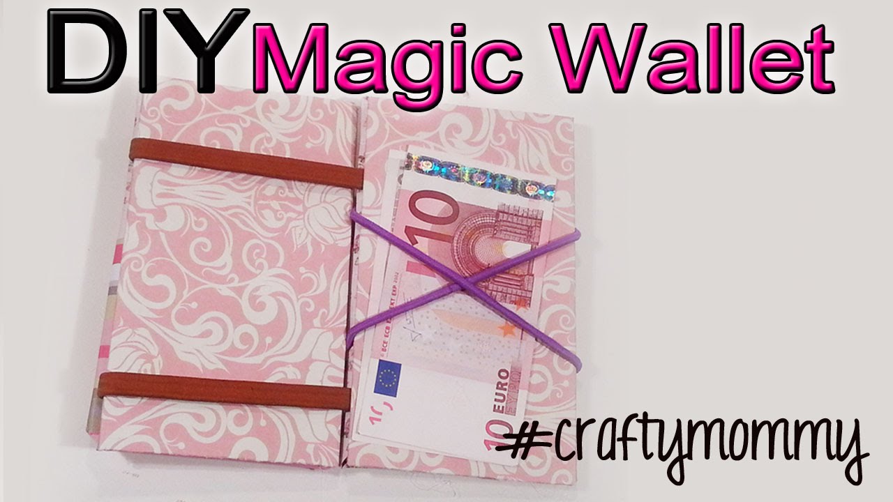DIY MAGIC WALLET, Make your own! Recycle Craft Tutorial