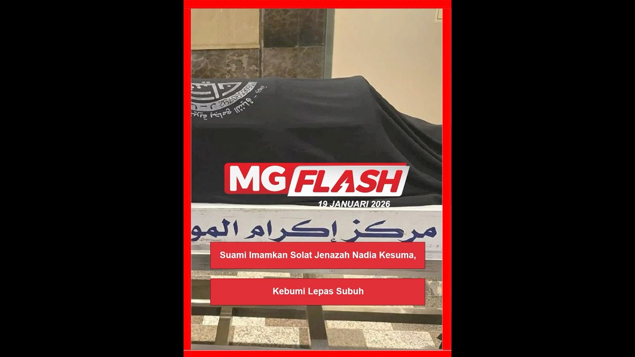 Suami Imamkan Solat Jenazah Nadia Kesuma, Kebumi Lepas Subuh 