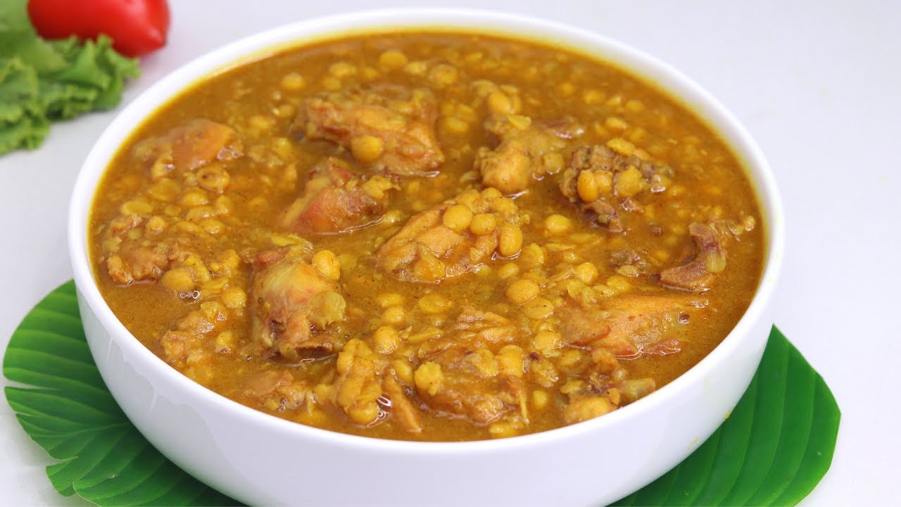 বুটের ডাল দিয়ে মুরগি ভুনা ॥ Dal Chicken Curry  ॥ Chana Dal Curry ॥ Mukti’s Cooking World