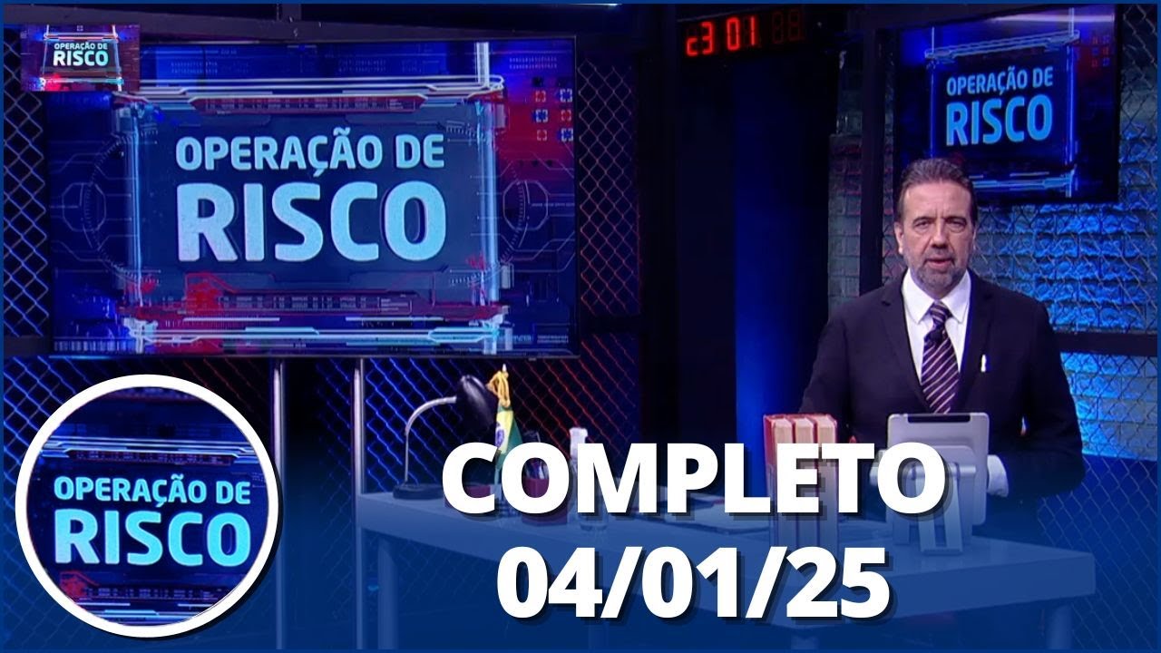 Operação de Risco: Combate ao tráfico (04/01/25) | Completo