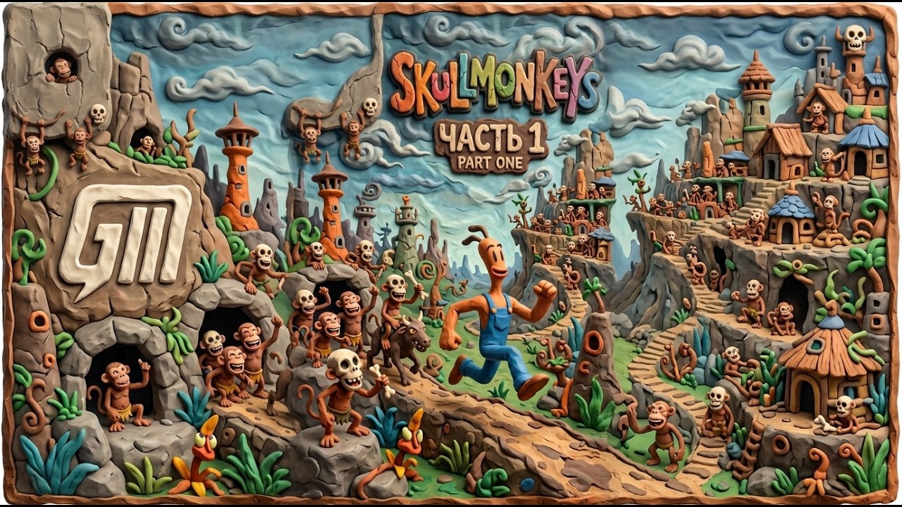 🎮 Live-прохождение Skullmonkeys [Playstation 1/PSone/32 bit] ➠ Часть 1
