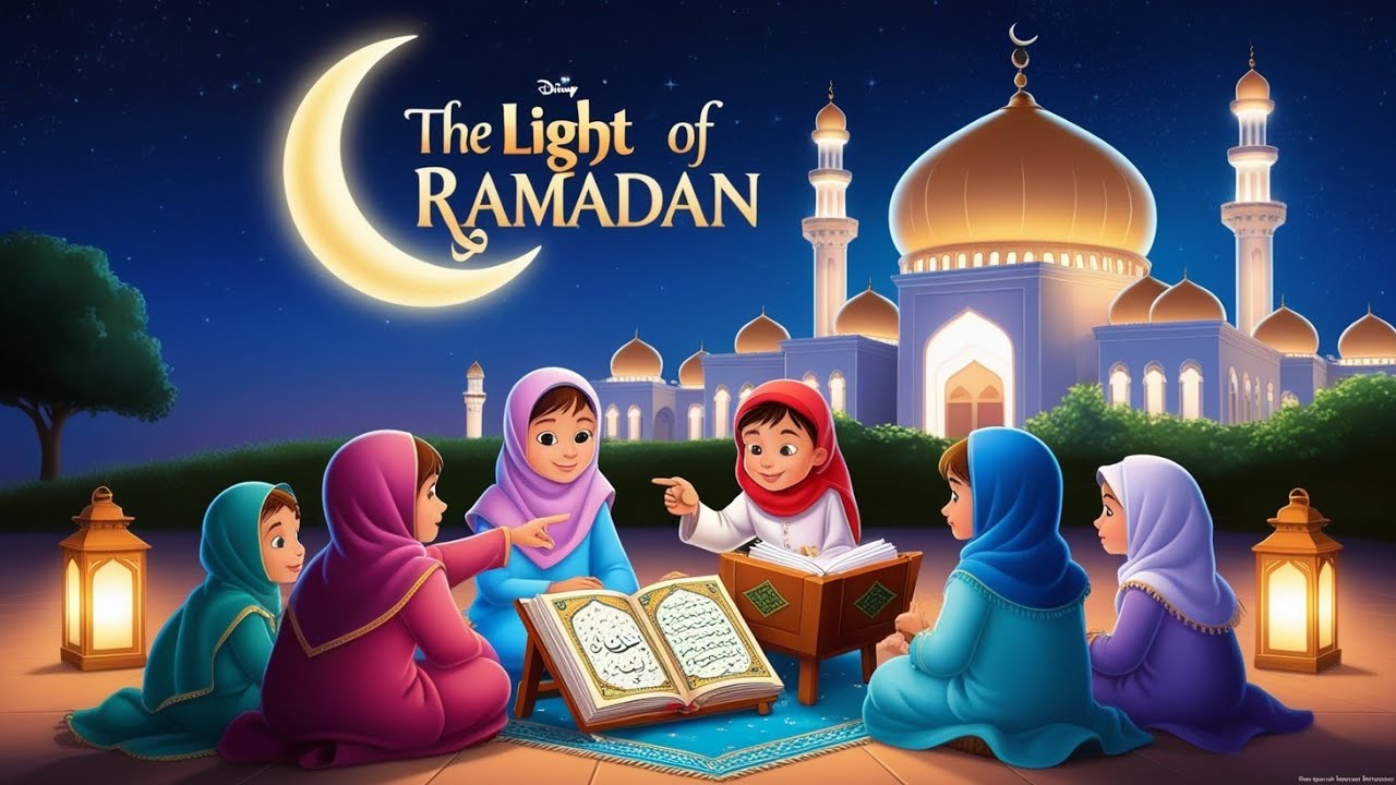 The Light of Ramadan: A Poem of Faith, Gratitude, and Blessing @Kidpoemtv