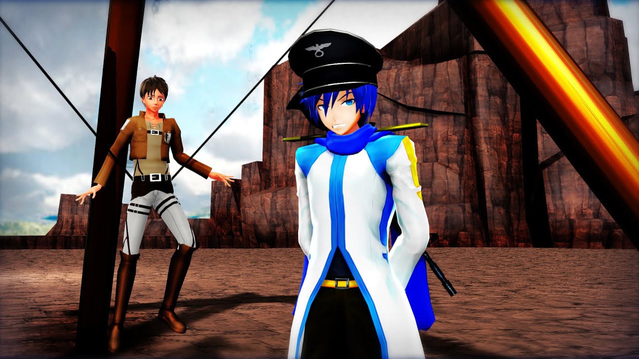 [MMD] Kaito drills again