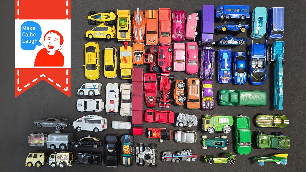 Different colors street vehicles cars toys tomica siku Truck Taxi Garbage Truck