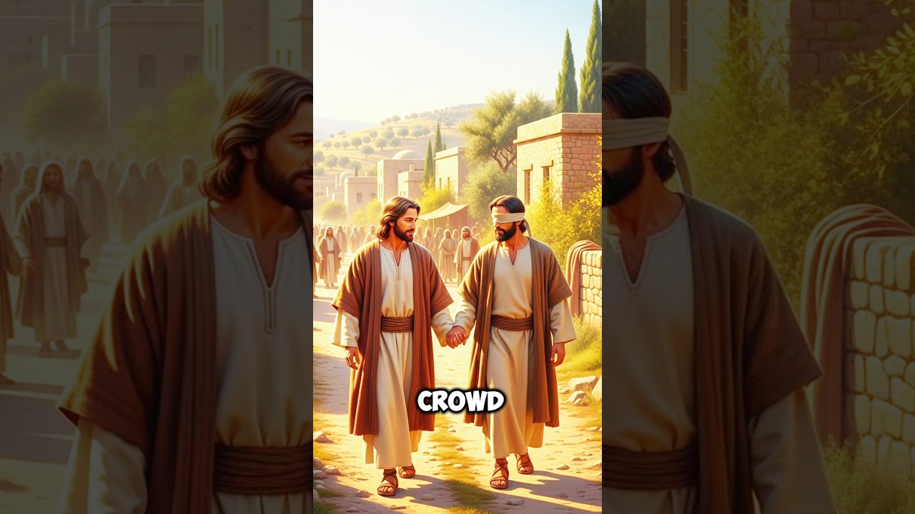 Jesus Heals a Blind Man in Stages! ✝️