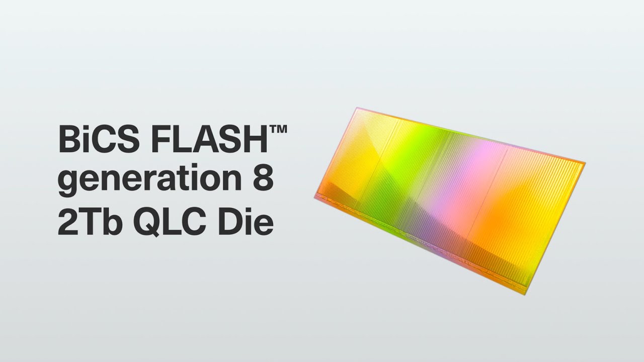 KIOXIA BiCS FLASH&trade; Generation 8 2Tb QLC Die