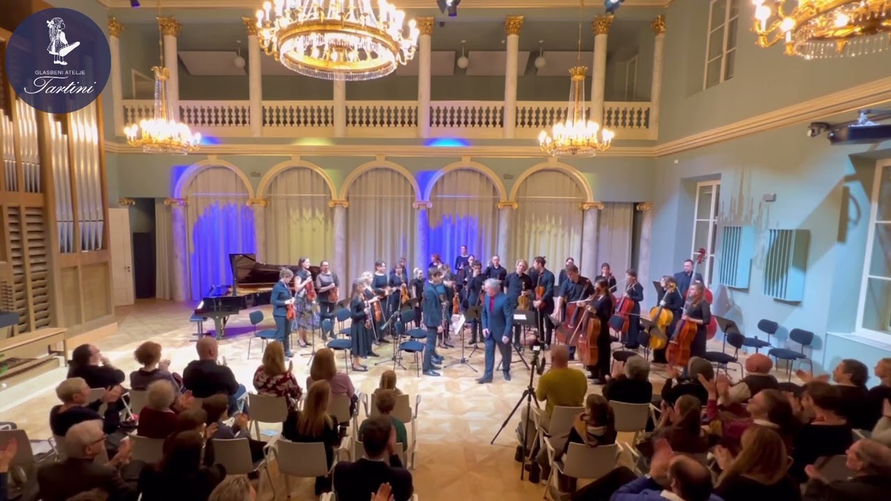Božični koncert - glasbena šola Glasbeni atelje Tartini - Veliki godalni orkester 2022