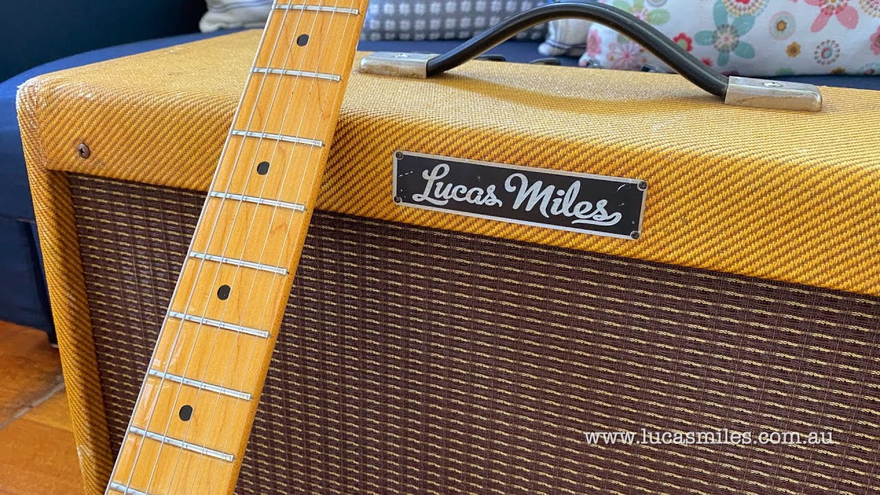 Lucas Miles: Vintage '57 5E7 Bandmaster - A Tele Taster