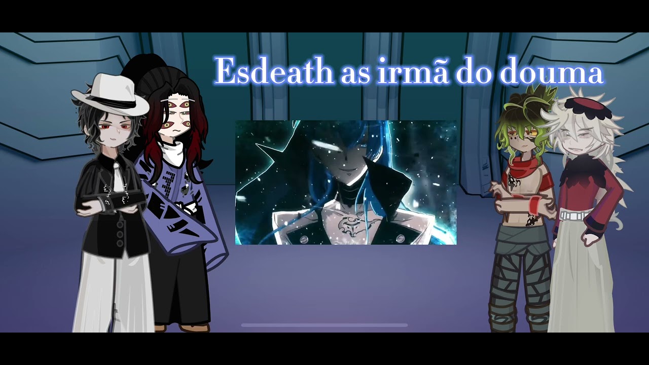 Luas superiores reagindo ao rep da Esdeath ( Esdeath as irmã do douma )