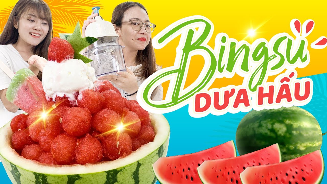 Vào Bếp Cùng Hải Yến: “Núi băng” Bingsu mát lạnh cực dễ làm