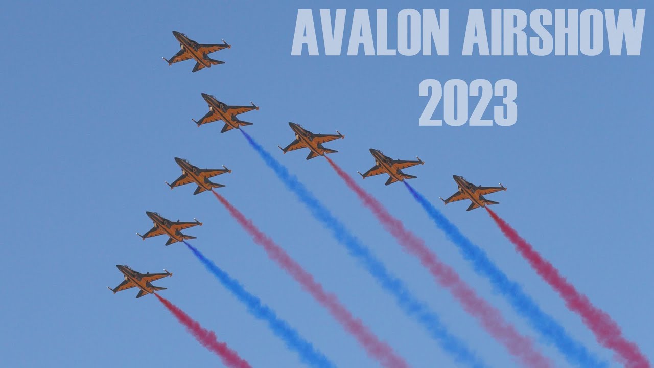Avalon Airshow 2023 | FRIDAY | 1+ Hour Compilation