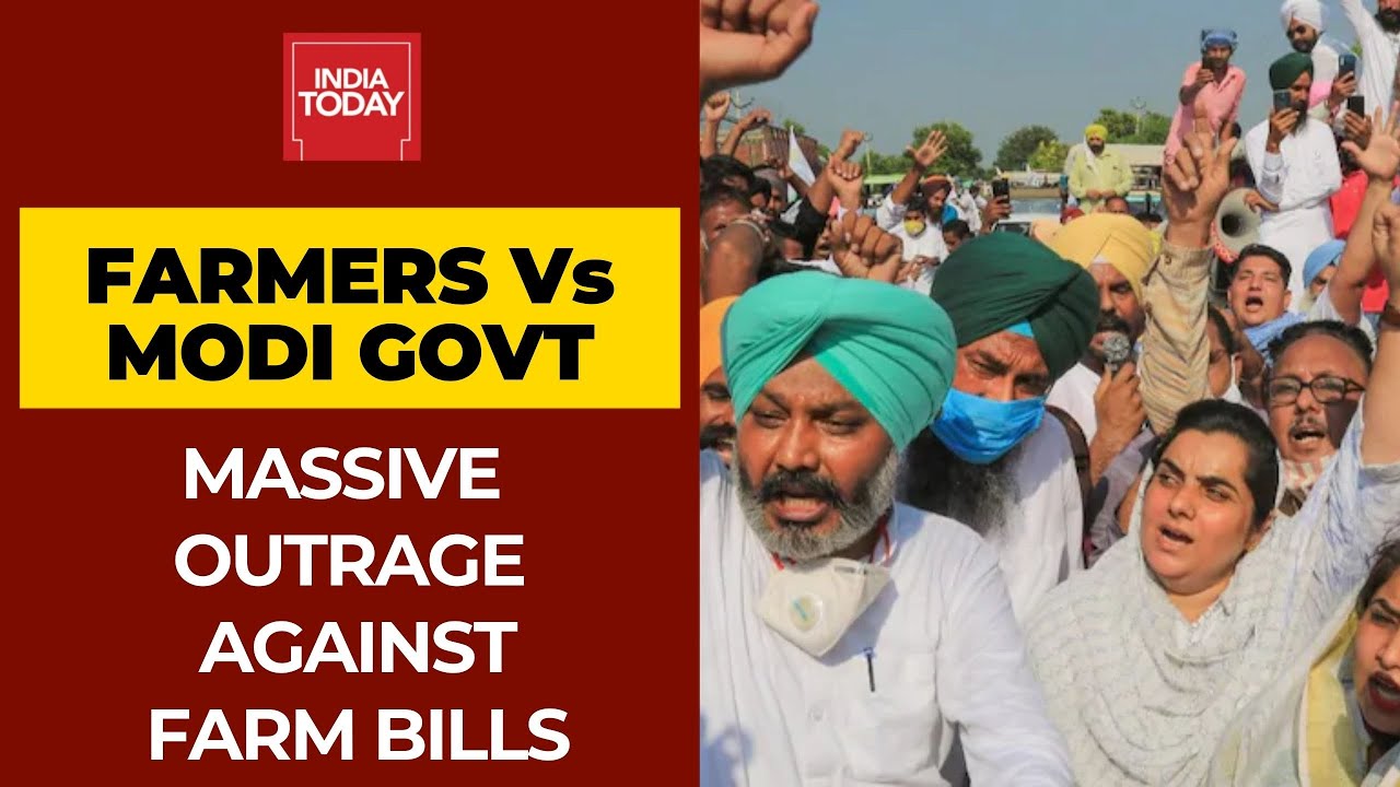 Farmers Protest Against Farm Bills Introduced By Modi Govt; Why The Bill Is Controversial?