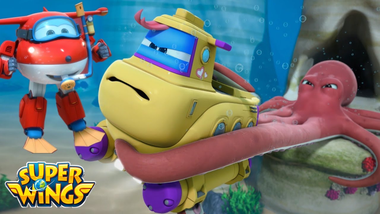 [Superwings capítulo 1] Amigos Acuáticos  | EP44 | Superwings en Español latino
