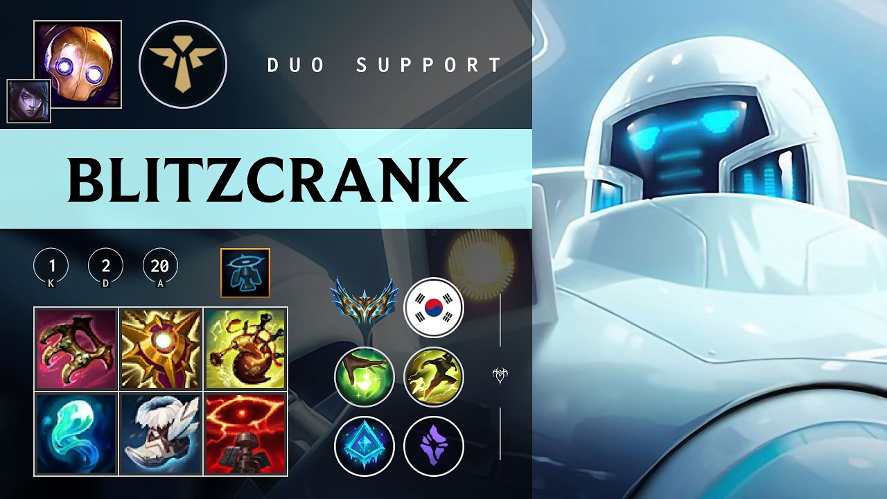Blitzcrank Support vs Bard - KR Challenger Patch 26.04