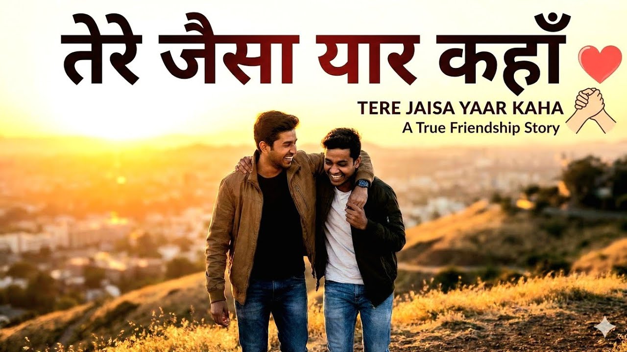 Tere Jaisa Yaar Kaha | Emotional Friendship Song | Heart-Touching Feel | Vikram Music