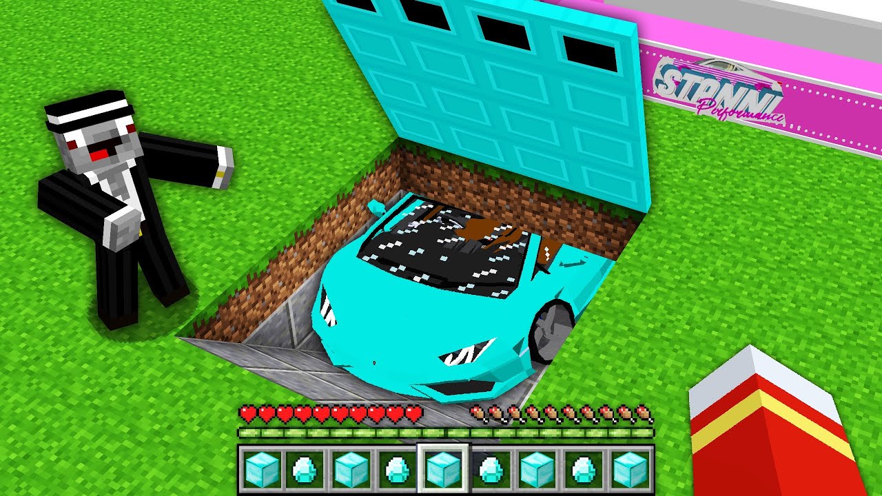 GEHEIME DIAMANT SPORTWAGEN GARAGE IN MINECRAFT RP!