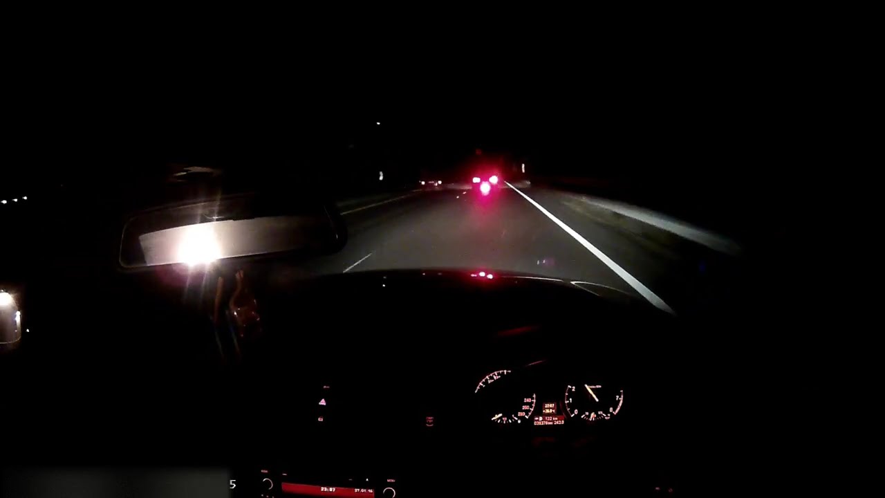 Bmw 135I getting stretched by Godzilla