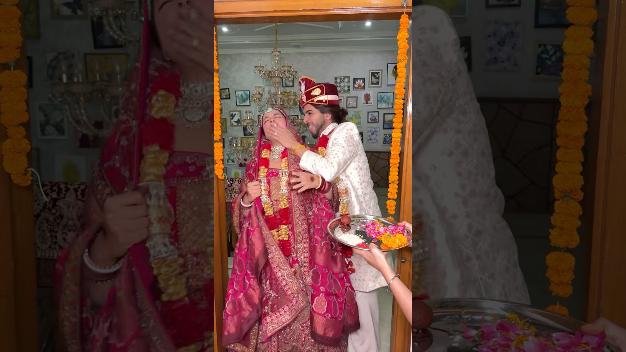 Shaadi ho gayi&hellip; ab hansna mana hai!😂 #simmipunia #comedy #shadi #couple