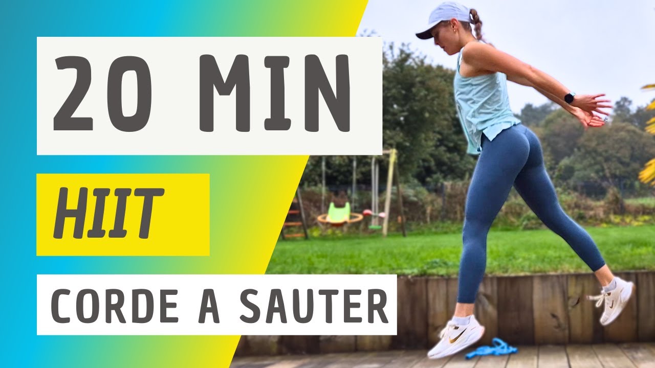 20min HIIT CORDE A SAUTER+ Renforcement musculaire