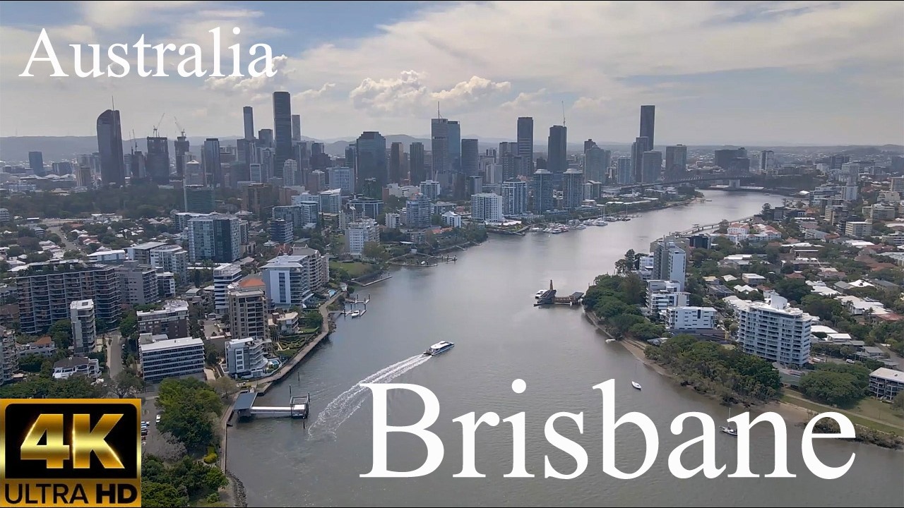Exploring Brisbane, Australia  I 4K