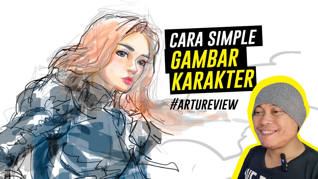 LANGKAH MUDAH  BIKIN KARAKTER JAGOAN CEWEK