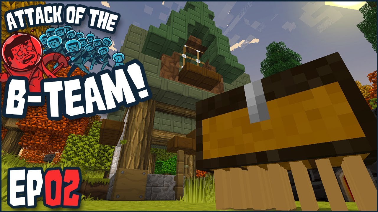 Minecraft - Attack Of The B-Team Ep 02 - 