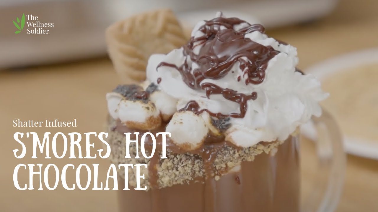 S'mores Hot Chocolate - Shatter Infused Coconut Oil 