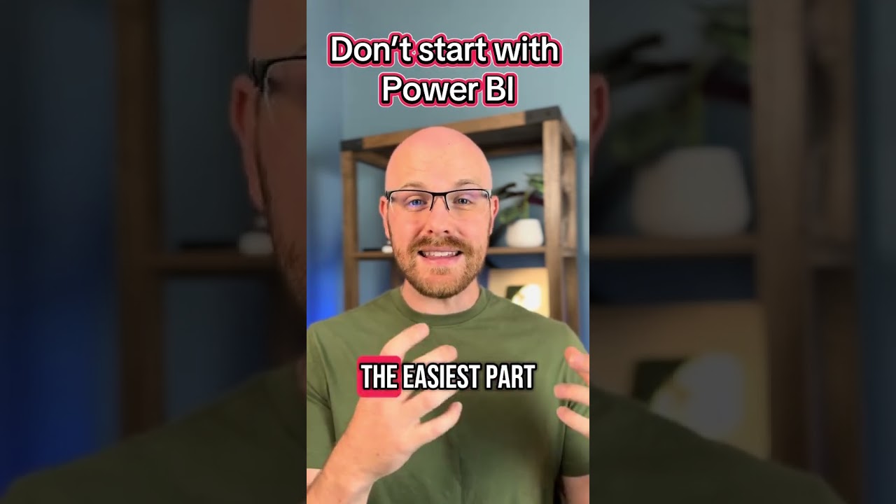 Don&rsquo;t jump into Power BI first