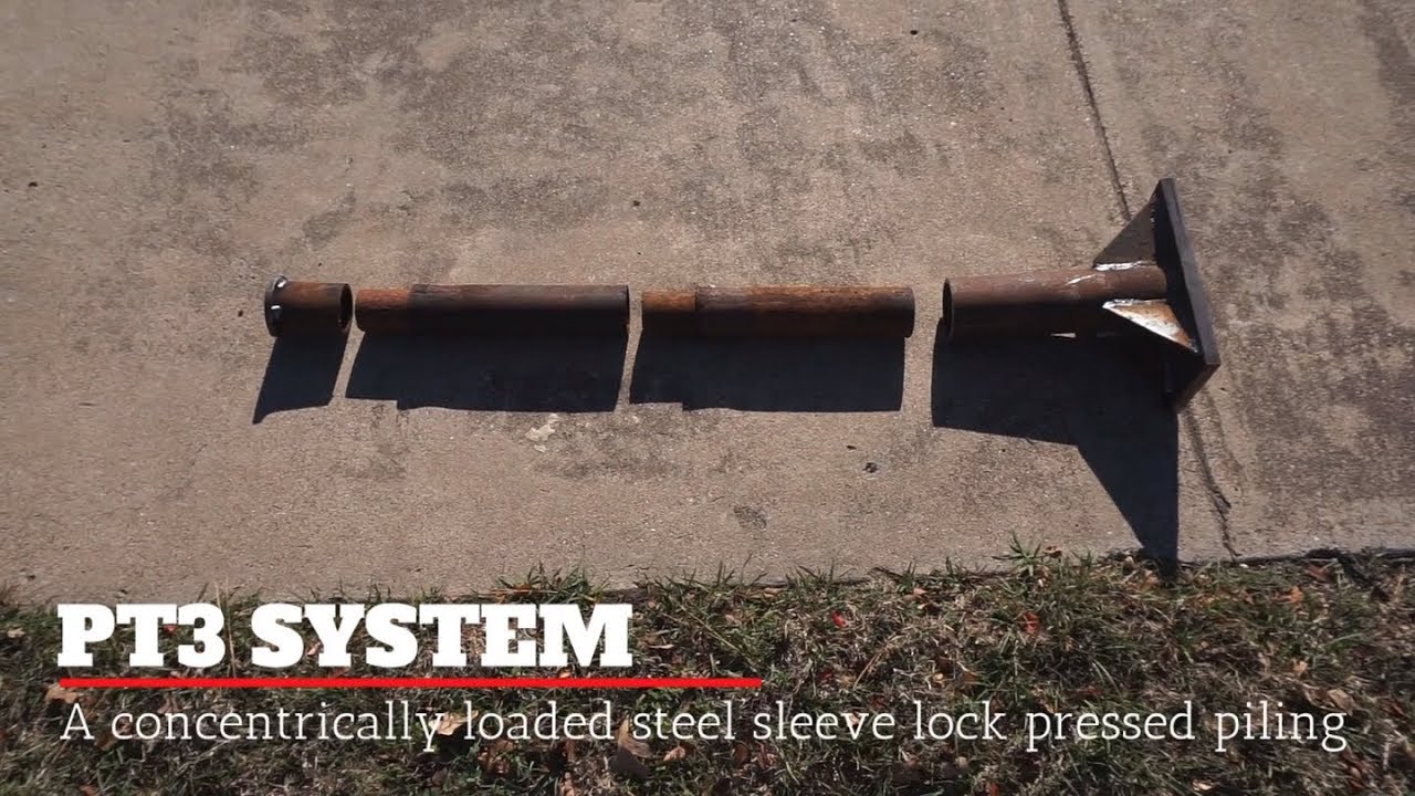 Foundation Repair | PT3 (Steel Pier) Installation Demonstration