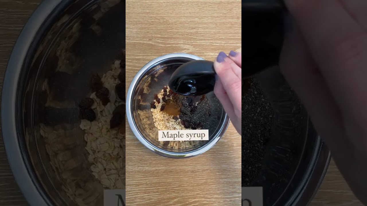 SAVE THIS pregnancy approved overnight oats!