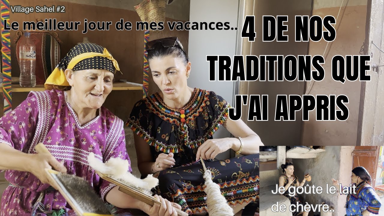 J'explore mes traditions au VILLAGE SAHEL, un joyau méconnu. Village Sahel à Bejaia Algérie 🇩🇿