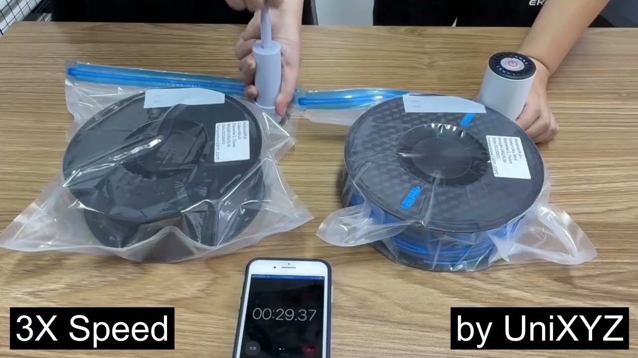 Sacos de armazenamento a vácuo de filamento PLA ABS TPU PETG de 1