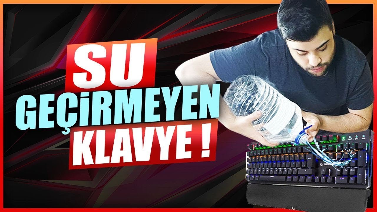 SU GEÇİRMEYEN YENİ KLAVYEM ! (Rampage KB-R91)