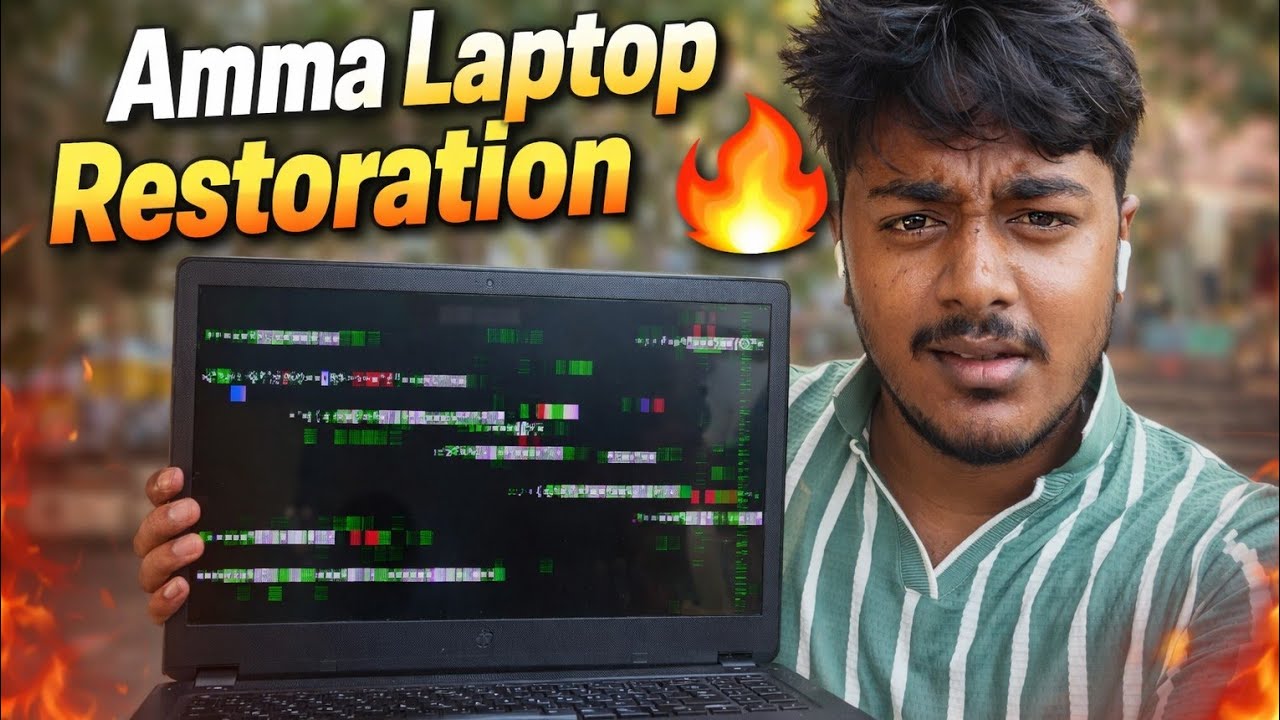 Amma Laptop Restoration 🔥